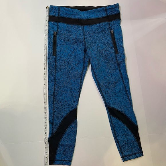 Lululemon Inspire Tight II
Power Luxtreme Spray Jacquard Shockin BlueBlack SZ 8 - Picture 5 of 15